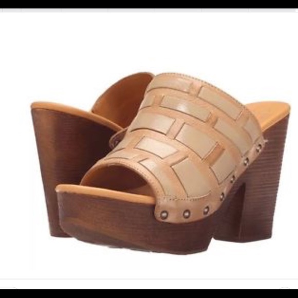 Kork-Ease Shoes - Kork Ease Charissa Laced Tan Mule